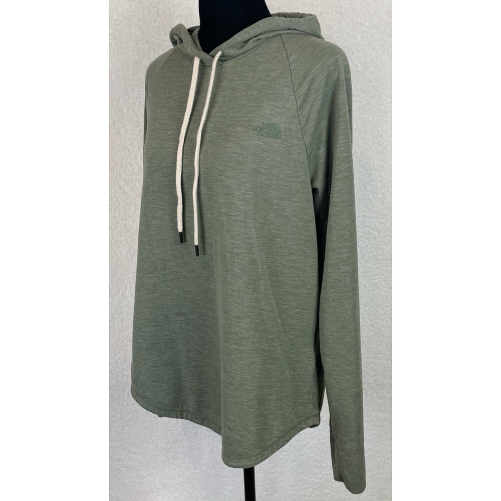 THE NORTH FACE • Thyme Heather Westbrae Knit Pullover Hoodie, L - Picture 6 of 15